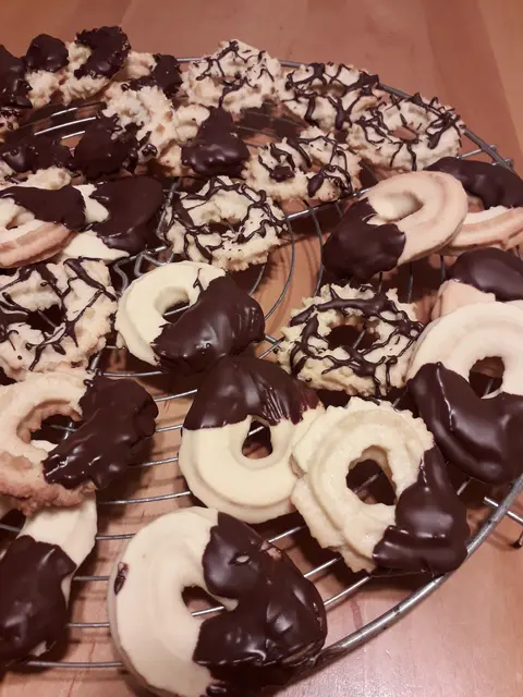 Cappuccino-Spritzgebäck | Foto: Emely Petri