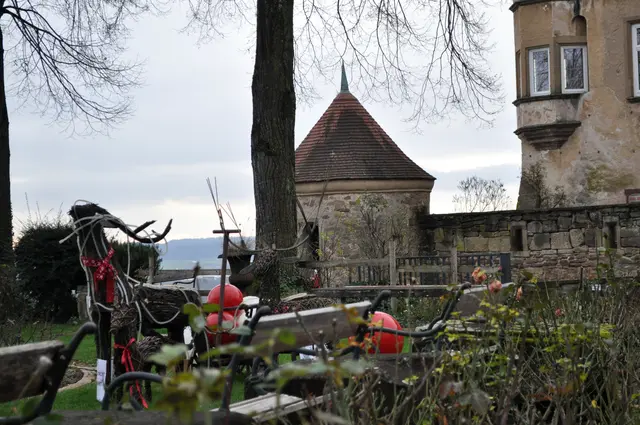 Adventsmarkt passt einfach gut zur Burg. | Foto: Daniela Somers