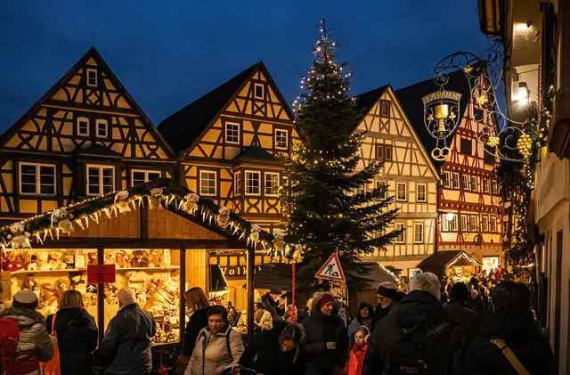 Altdeutscher Weihnachtsmarkt Bad Wimpfen. | Foto: Erwin Weigend