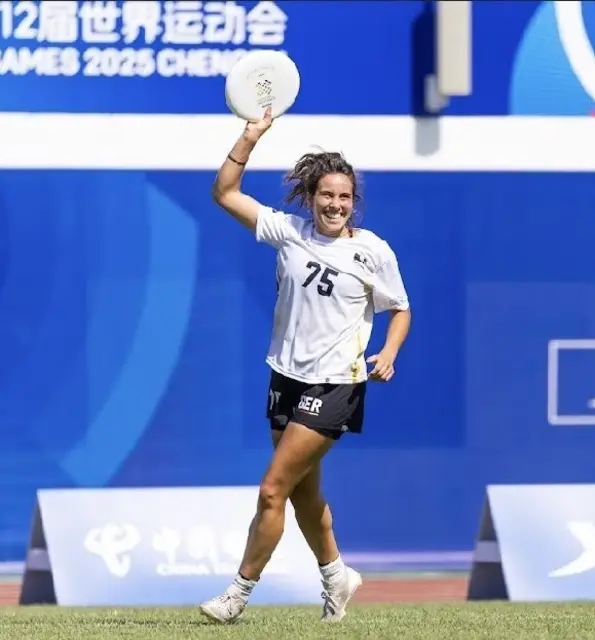 Charlotte Schall während eines Spiels. | Foto: Privat