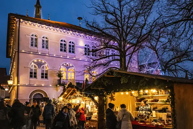 Altdeutscher Weihnachtsmarkt Bad Wimpfen. | Foto: Erwin Weigend
