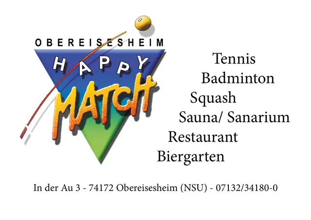 The Happy Match is a family-run sports and enjoyment venue in Obereisesheim. | Photo: Happy Match