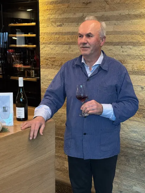 Über Wein und den Anbau gab es viel zu erzählen | Foto: Uwe Grobshäuser