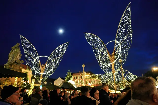 Die Engel versprühen weihnachtlichen Glanz | Foto: Ulrich Seidel