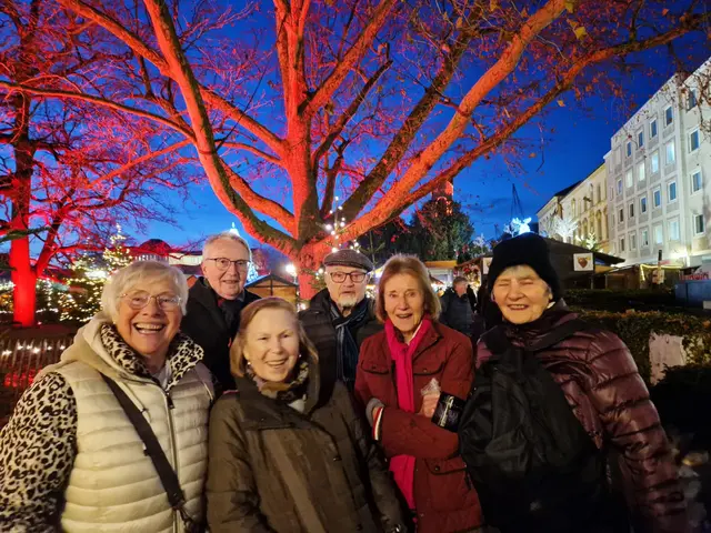 Beim Einbruch der Dunkelheit erstrahlte die Illumination | Foto: privat