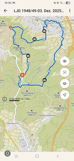 unsere Tour im Bild | Foto: E. Rosendorf