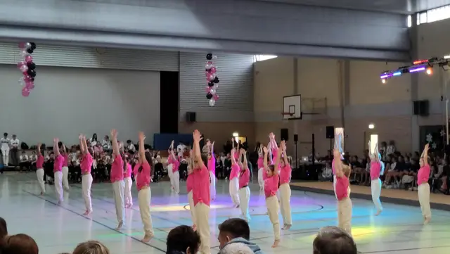 Die Gymnastik und Tanz - Mädchen. | Foto: TV Bad Rappenau