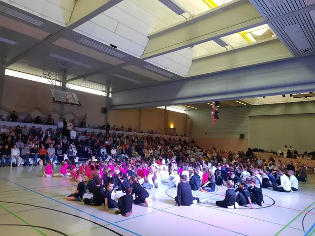 Vor dem Start des Programmes mit dem Weihnachts-Mambo. | Foto: TV Bad Rappenau