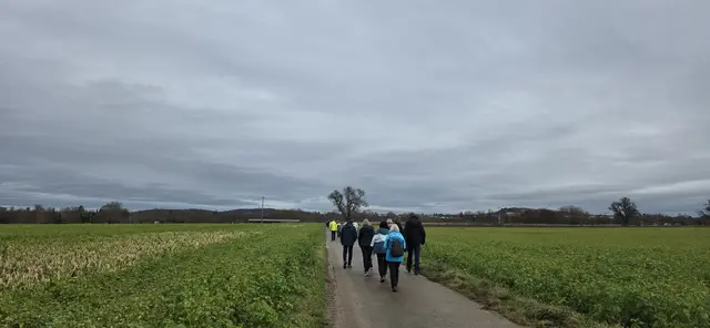 Unterwegs Richtung Horkheim. | Foto: privat Sibylle Tröber