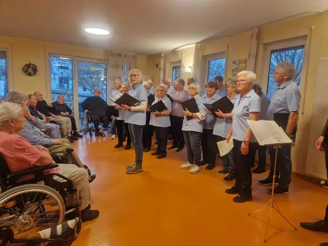 Singen im ASB-Heim | Foto: Liederkranz Güglingen