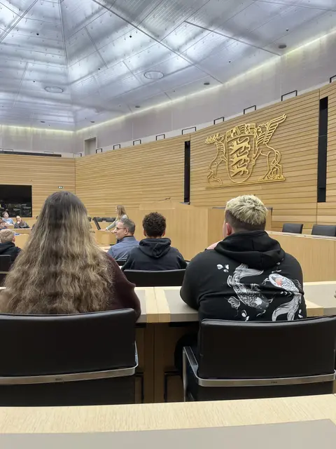 Die Besuchergruppe aus Neuenstadt | Foto: HBS