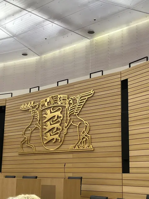 Der Plenarsaal im Landtag | Foto: HBS