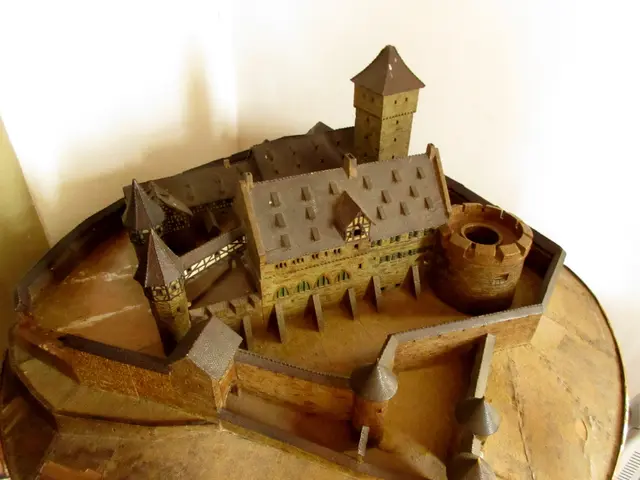 Das Modell steht in der Kapelle und wir sahen es tatsächlich das erste Mal | Foto: WandernGabyErich