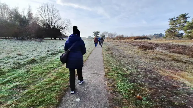 Dicke Mütze war um die Uhrzeit noch angebracht | Foto: Monika Breusch