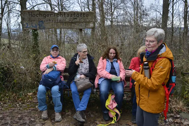 Jetzt aber ein Vesperpäuschen. | Foto: Michael Harmsen