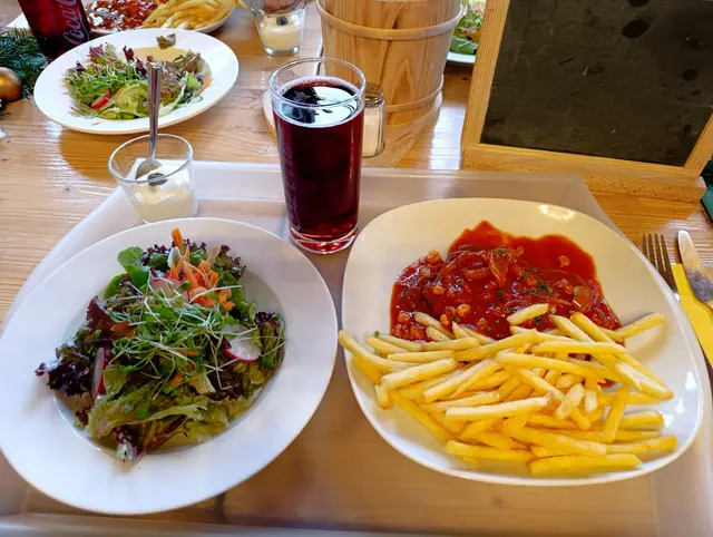 Das Tagesessen wurde trotz freier Auswahl von den meisten bevorzugt. | Foto: Aurelia Kling