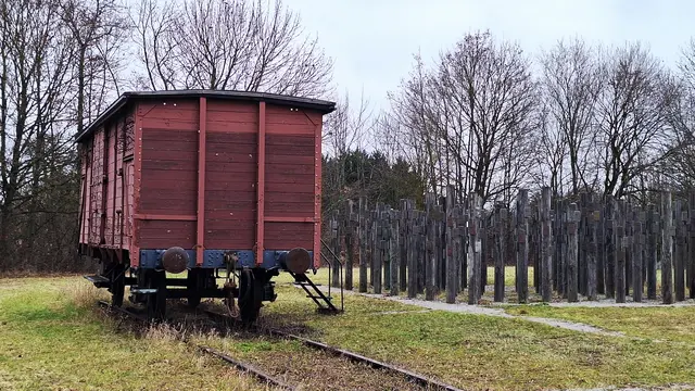 In solchen Wagen wurden die Menschen ins Verderben gefahren | Foto: Albverein Weinsberg