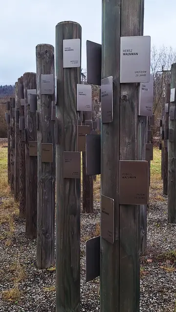 Hier sind die Namen und Lebensdaten der Menschen die ums Leben gekommen sind. | Foto: Albverein Weinsberg