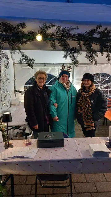 von links nach rechts:
Conny Reichert
Christine Federmann
Heidi Heuler  | Foto: HK