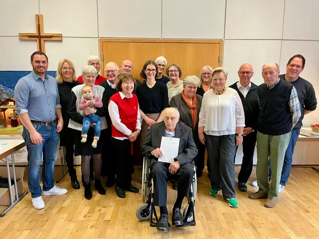 Jubilare und Neue Mitglieder bei Kolping | Foto: Patricia Vogt