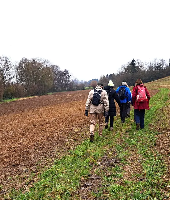 Auf Feldwegen ins Rotbachtal. | Foto: Isolde Reitz