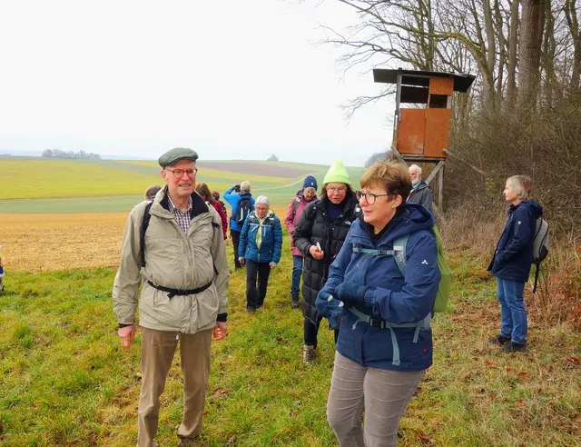Von hier aus genoss man den Blick zum Heuchelberg. | Foto: Isolde Reitz