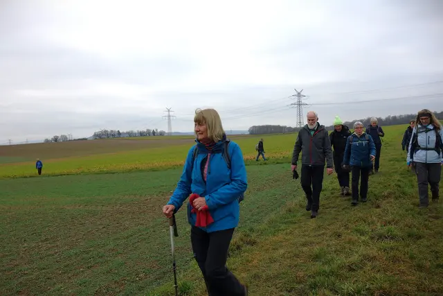 Kurz vor dem Ziel beim Neckargartacher Wald. | Foto: Isolde Reitz