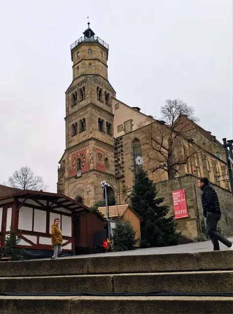 St. Michael, Hauptkirche im 16. Jahrhundert Wirkungsstätte von Johannes Brenz Reformator in SHA | Foto: Albverein Weinsberg
