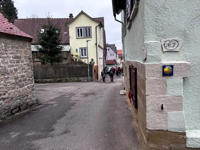 Hier wanderten wir auf dem Jakobsweg | Foto: Albverein Weinsberg