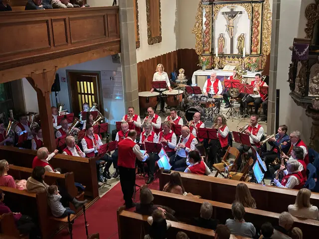 Musikverein Forchtenberg in der heimatlichen Michaeliskirche | Foto: MV Forchtenberg