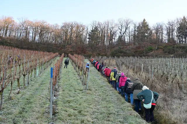 Wir rocken den Hang hinauf. | Foto: Michael Harmsen