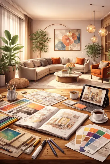 Innenarchitektur als Kunstform
Erstelle dein individuelles Einrichtungskonzept | Foto: ChatGPT