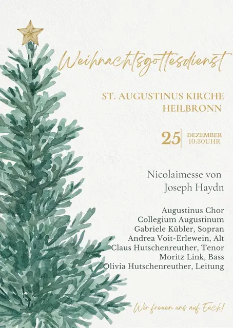 Foto: Kirchenchor St. Augustinus Heilbronn