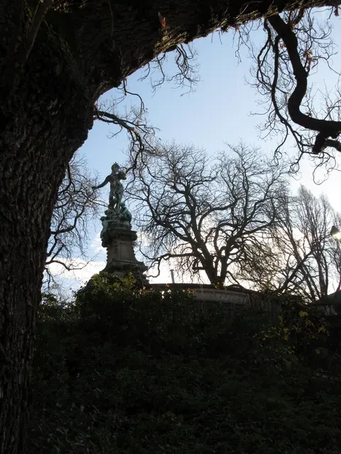 An den Eugensplatz kam die Gruppe 2x, hier war die Kreuzung für die 8ter-Wanderung, einmal kamen sie von oben und dann über die Eugenstaffel von unten. | Foto: WandernGabyErich