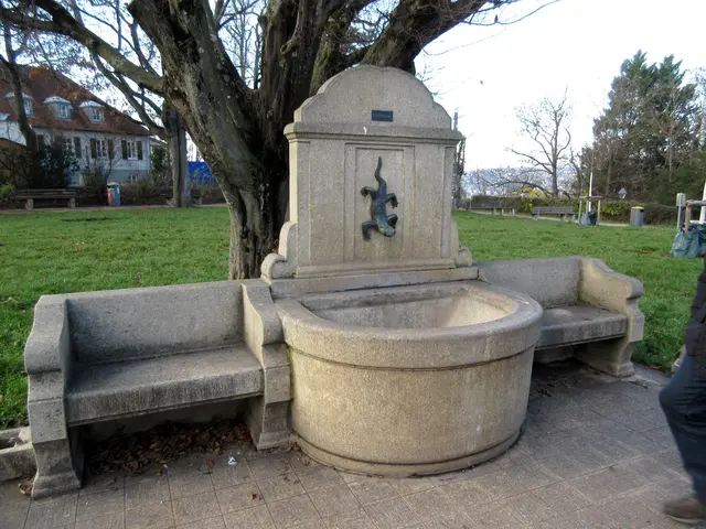 Salamanderbrunnen am Bubenbad | Foto: WandernGabyErich