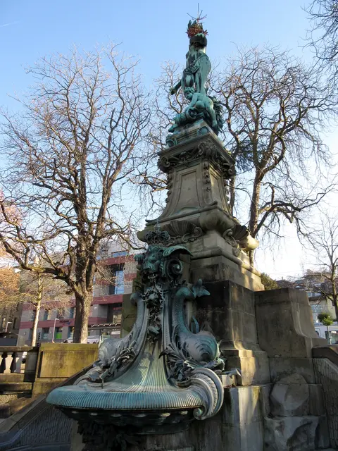 Galathea-Brunnen am Eugensplatz | Foto: WandernGabyErich