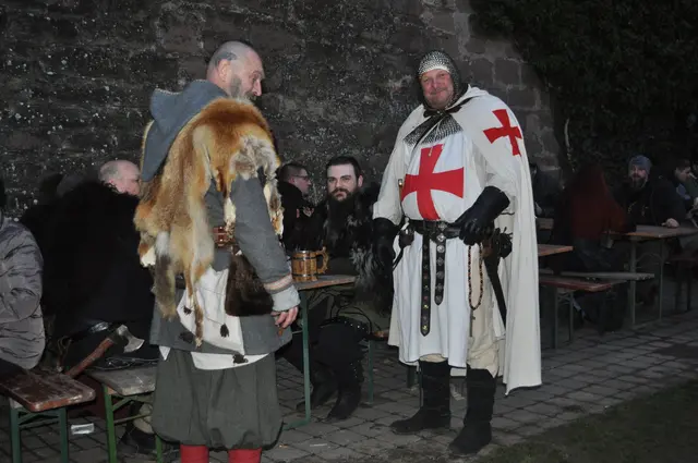 Hier trifft man auch mal einen Kreuzritter. | Foto: Daniela Somers