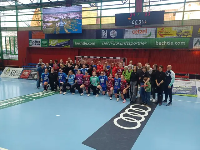 Große Freude bei allen Beteiligten nach dem Spiel | Foto: Eva-Maria Dannbacher-Frei