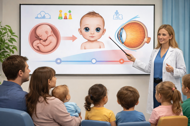 Entwicklung des kindlichen Auges | Foto: ChatGPT