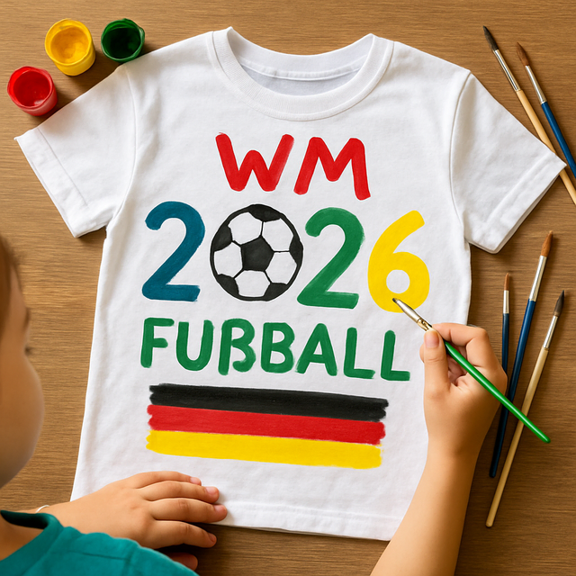 Trikot bemalen zur WM 2026
ab 8 Jahren | Foto: ChatGPT