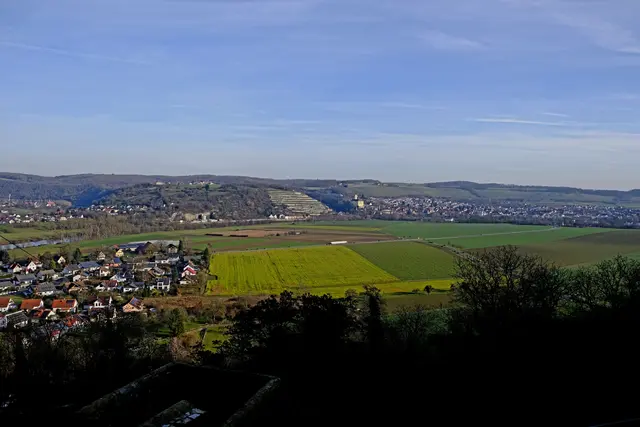 Neckartal mit Gundelsheim  | Foto: Eduard Warenik