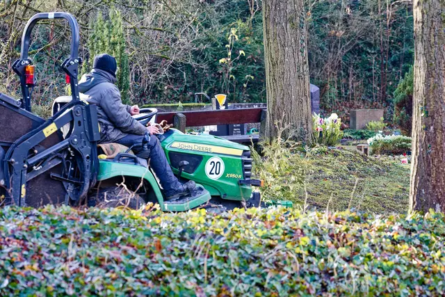 Der Weihnachtstraktor 😉 | Foto: WKY