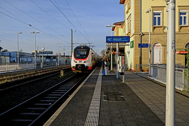 Bahnhof Bad Rappenau.  | Foto: Eduard Warenik
