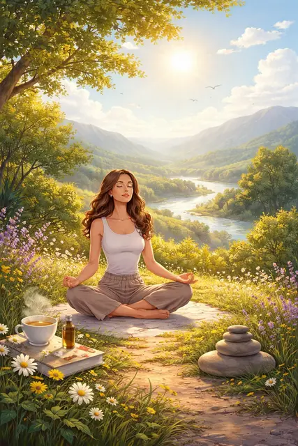 Gelassen durch den Alltag – Natürliche Stressbewältigung | Foto: ChatGPT