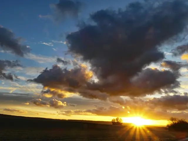 Sonnenuntergang Richtung Schwaigern | Foto: KHW