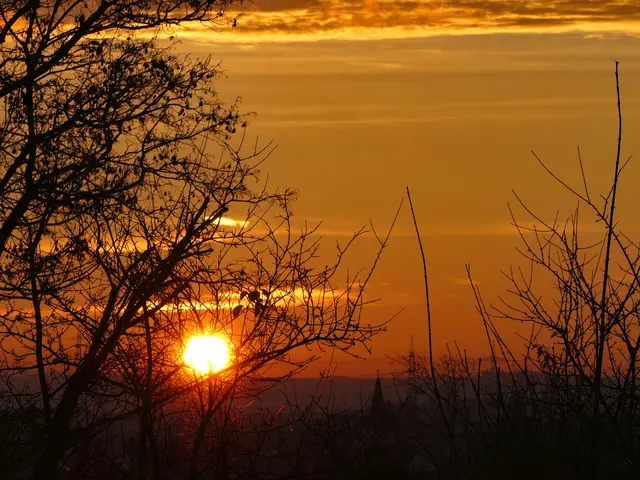 Sonnenaufgang über Leingarten | Foto: KHW