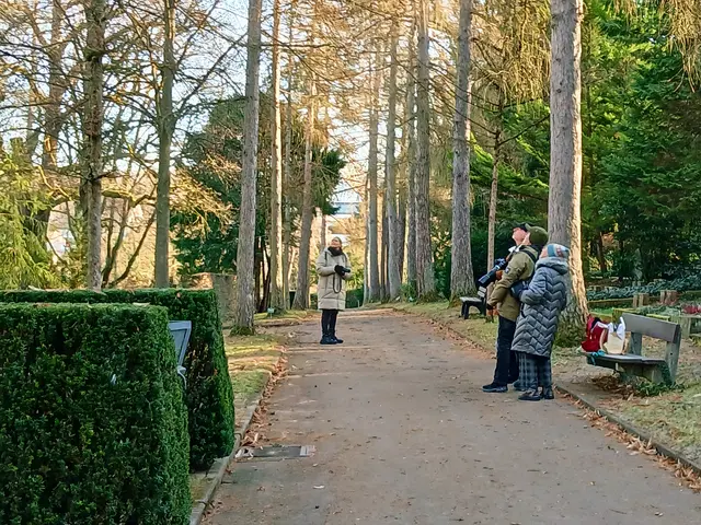 Aaaahhhh, was gibt's denn da oben zu sehen? Bestimmt das Eichhörnchen, das in Wolfgangs Beitrag zu sehen ist :-))))) | Foto: sigischlottke