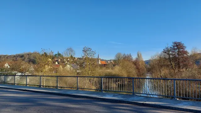 Über die Jagsttalbrücke | Foto: Elfriede Baier 