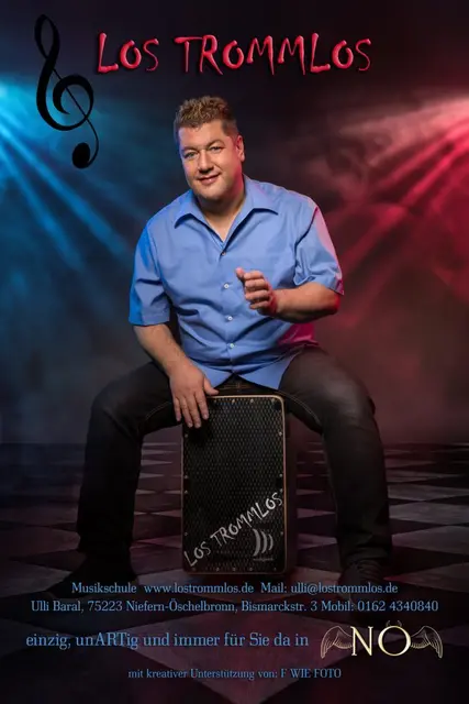 Es wird gegroovt: Am Samstag, 24. Januar 2026 findet wieder ein Cajon-Trommel-Workshop in Brackenheim mit Experte Ulli Baral statt. | Foto: Ulli Baral