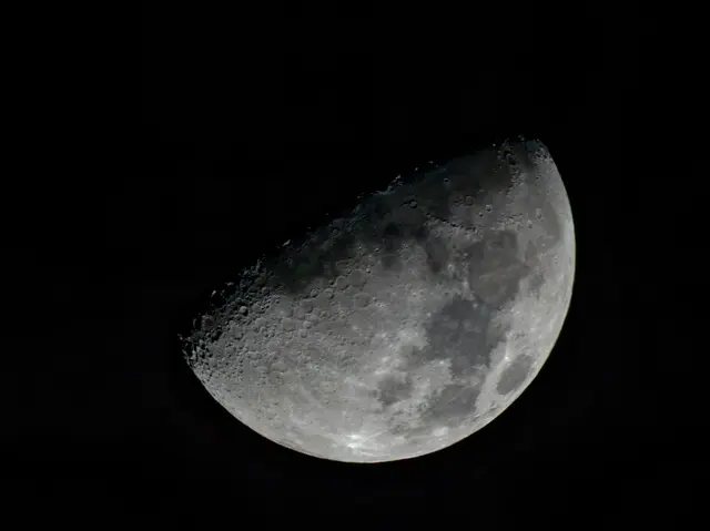 Mond, zunehemend (62,6%) | Foto: Jörg Haffelder